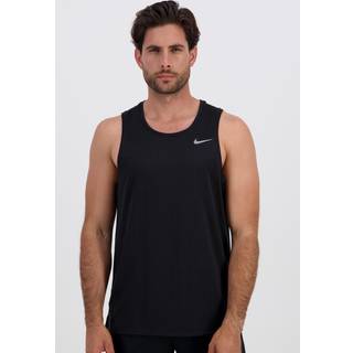 Nike Dri-FIT Breath Miler Tank Top Str. M Sort