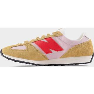 New Balance Unisex 471 i Brungrå/Lyserød/Rød Suede/Mesh