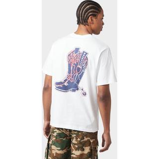 ICECREAM Cowboy Boot T-Shirt, White - XL