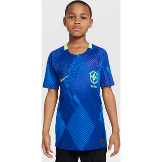 Brasilien 2025 Stadium Away (kvindehold) Nike Dri-FIT Replica-fodboldspillertrøje til større børn - blå