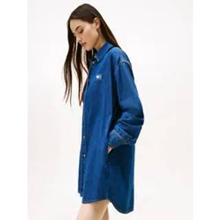 Relaxed Denim Shirt Dress