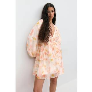 Gina Tricot-Mini dress-korte kjoler-Hvid-36-Dame