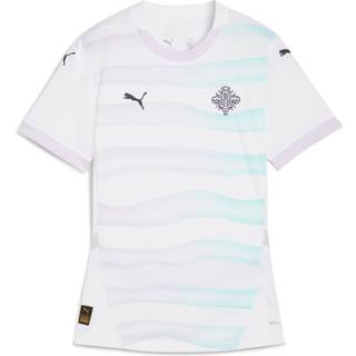 Men&#39;s Puma Iceland&#39;s Team 2025 Away Jersey, White, Size 3XL, Sport - New Navy - 3XL