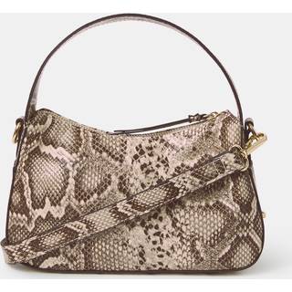 Accessorize Accessorize Natural Mini Faux Snakeskin Handbag