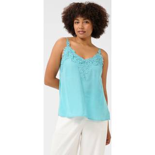 Cream CRAnna Top - Blå - Str 44 - Damer