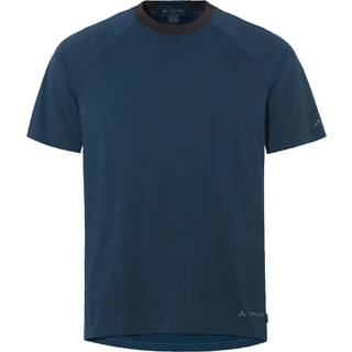 Vaude Loamer Shirt Back Print Cykeljersey Herrer størrelse L farve blå