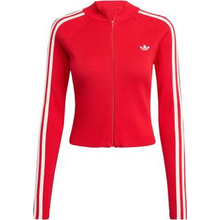 Adicolor 3-Stripes Slim strikket træningstop - Better Scarlet - M
