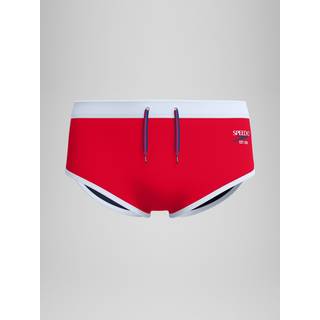 Men's Jetstream 3.5'' Logo Brief Red/White