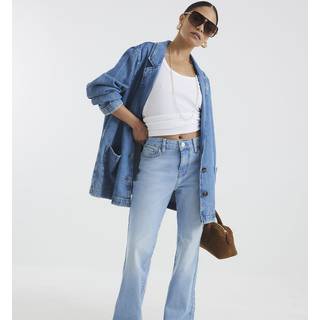 River Island River Island Blue Petite Mid Rise Bootcut Jeans