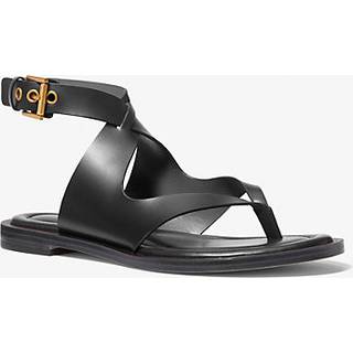 MK Irene Leather Wrap Sandal - Black - Michael Kors - EU 35.5
