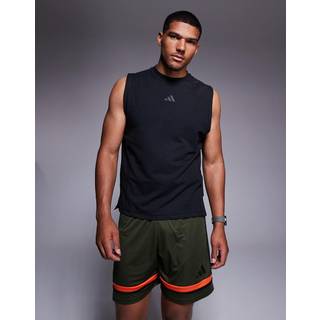 D4T x T-shirt uden ærmer - Black - S