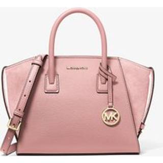 MK Avril Small Pebbled Leather Satchel - Pink - Michael Kors - ONE SIZE
