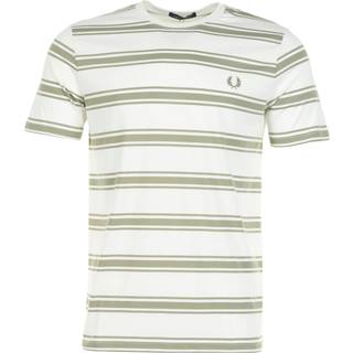 Fred Perry Herren T-Shirt grün gestreift
