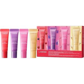 Laneige - Sæt Med Fire Plejende Mini Læbepomader - Mini Lip Glowy Balm Set - For Women