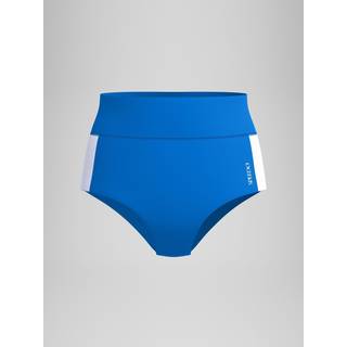 Women's Jetstream Colourblock Banded Boyleg Bikini Bottom Blue/White