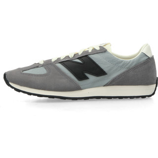 New Balance Unisex 471 i Grå/Sort Suede/Mesh, Størrelse 37.5
