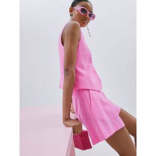 River Island River Island Structured Raffia Med bælte Shorts