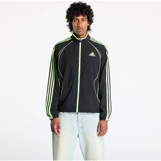 Teamgeist Adicolor træningsoverdel - Black / Signal Green - XL