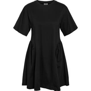 Noisy May - Nmfilipa S/S Washed Short Dress - 4907645 Black Solid