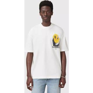 All Saints AllSaints White Party Wave Crew T-Shirt