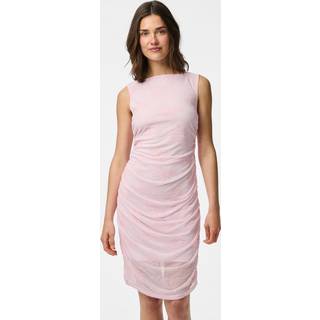Pcmerry Sl Ruching Short Dress