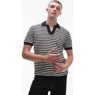 KNITTED TEXTURED POLO