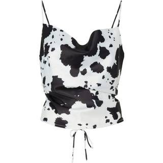 Pieces - Pcmari Slip Top - Toppe til kvinder - Bright White/cow - M