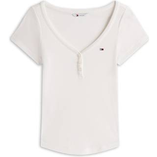 Waffle Knit Slim Henley T-Shirt
