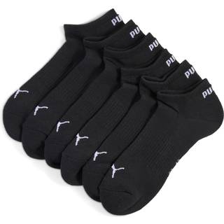 Puma Cushioned Sneaker Socks Unisex (3-pack), Black, Size 35-38, Clothing - Black - 35-38
