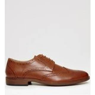 Threadbare Threadbare Brown Faux Leather Brogues