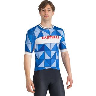 Castelli Heritage Jersey Cykeljersey Herrer størrelse L farve blå