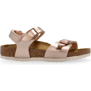 Birkenstock Kids' Rio As Kids BF Electric Metallic Copper, 34