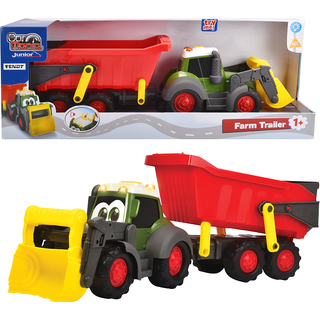 Car Mania Junior traktor med trailer (På lager i varehus)