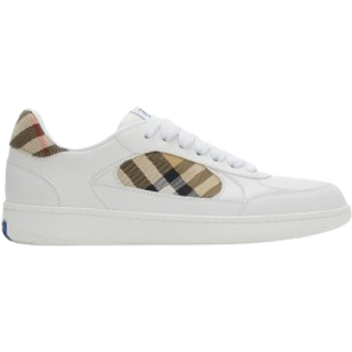 Burberry Burberry Check EKD leather sneakers - white - EU 39