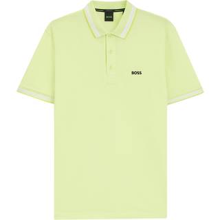 BOSS Green Herren Polo-Shirt gelb