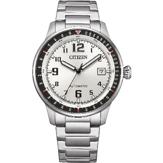 Citizen NJ0190-51A Herrenuhr Automatik Stahl/Silberfarben