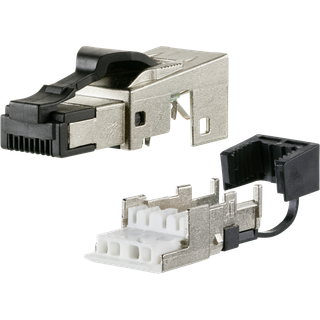 METZ CONNECT C6A RJ45 field plug pro.
