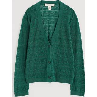 Seasalt Cornwall Seasalt Cornwall Green Sweet Day 100% Cotton Cardigan