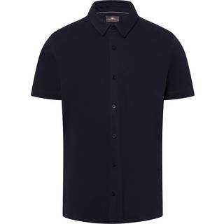 Fynch-Hatton Herren Kurzarmhemd blau