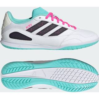 Super Sala Competition 3-indendørsstøvler - Cloud White / Aurora Black / Flash Aqua - 44 2/3