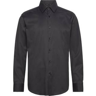 P-HANK-Kent Skjorte, Black, 38