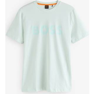 BOSS Thinking 1 Logo T Shirt Green