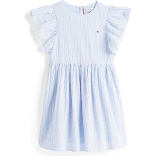 Textured Fit And Flare Dress