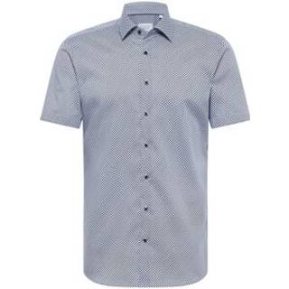 SLIM FIT Shirt in blue printed