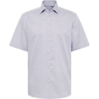 MODERN FIT Shirt in light blue printed