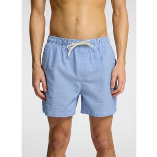 SELECTED HOMME SLHCOOPER-SEERSUCKER SWIMSHORTS - Blå