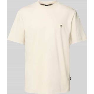 Regular fit T-shirt i bomuld med dobbelt B-monogram
