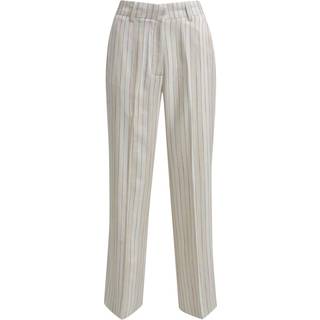 Smith & Soul Smith & Soul Natural Striped Straight Leg Trousers
