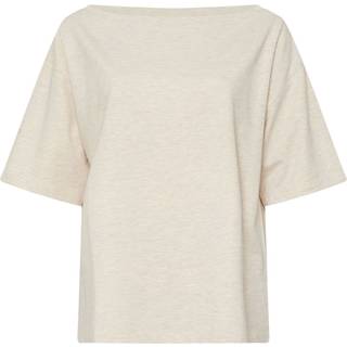 Yours Curve Boxy 100% Bomuld T-shirt med BådudskæringEU 48 (UK 20)
