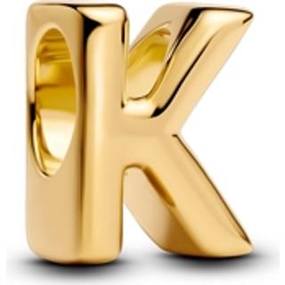 Pandora Gold Letter K Alphabet Charm
